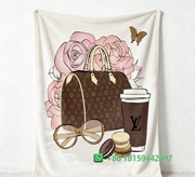 Louis Vuitton Throw Blankets